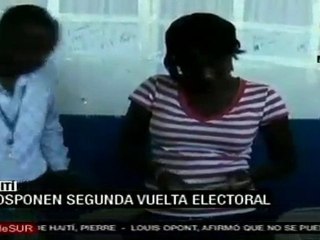Posponen segunda vuelta electoral