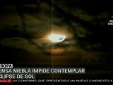 Observan en Europa eclipse parcial de sol