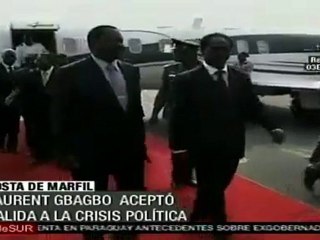 Costa de Marfil: Presidente acepta salida política a la crisis