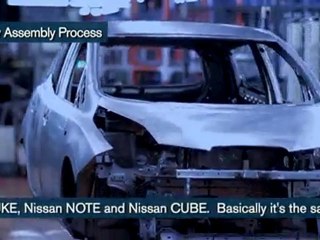 Nissan LEAF electric vehicle - Factory and Production details