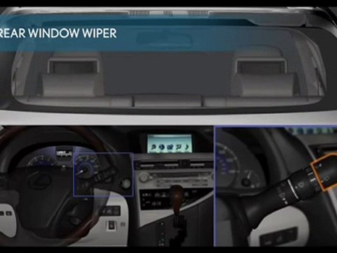 Lexus Intermittent Windshield Wipers 2010-2011 Quick Guide