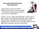 Powerline BSG10X Home Gym Equipment