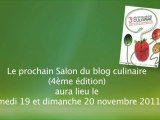 Salon du blog culinaire 3 - A l'année prochaine