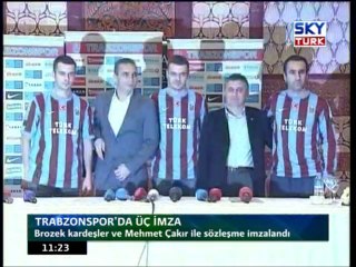 Trabzonspor'da Üç İmza
