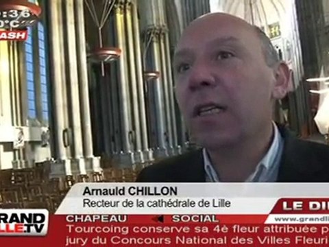 Notre Dame de la Treille prie pour les Coptes (Lille)