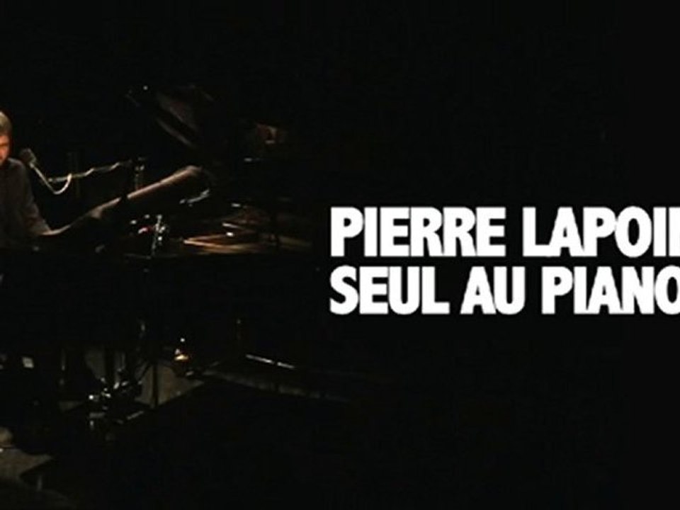 Pierre Lapointe // Seul au piano // 07 FEVRIER 2011