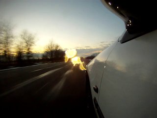 test goPro HD honda civic