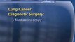 Lung Cancer Diagnosis : What are some common surgical procedures used to diagnose lung cancer?