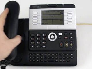 Alcatel 4039 Phone Handset – The Mute Function