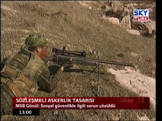 Sözleşmeli Askerlik Tasarısı
