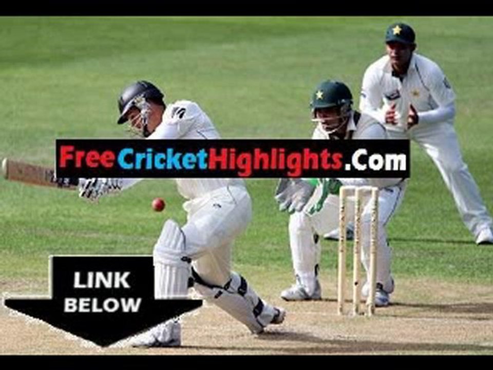 Pakistan vs New Zealand Highlights 1st Test Day 1 2010-2011