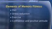 Memory Exercises : What should I consider when adopting a memory fitness program?
