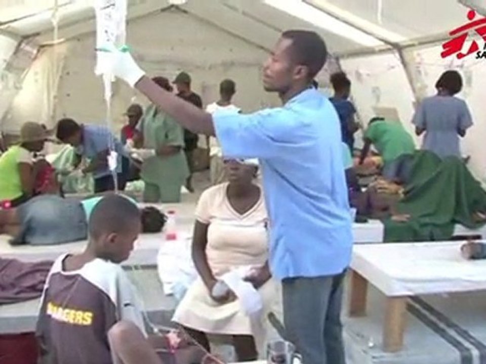 Choléra, une nouvelle urgence