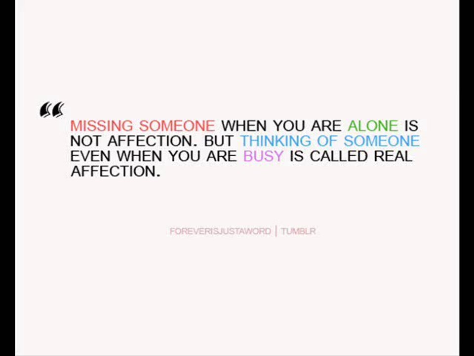 The real affection - Lucky Optimist - luckyoptimist.com