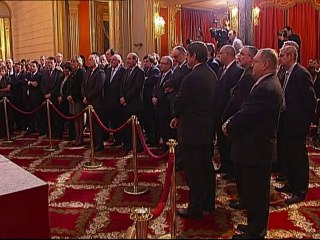 Voeux de Sarkozy aux partenaires sociaux