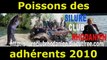 Silure Club Rhodanien : Poissons des adhérents 2010