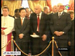 Message de vœux du corps diplomatique au Chef de l'Etat