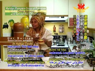 Haitian Pumpkin Soup of Freedom Soup Joumou and Spiced Hot C