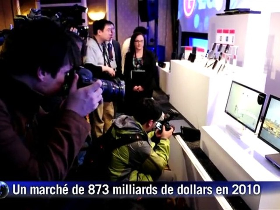 Le monde de l'électronique fait son show à Las Vegas
