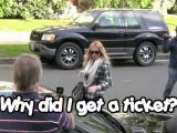 Lindsay Lohan gets a ticket