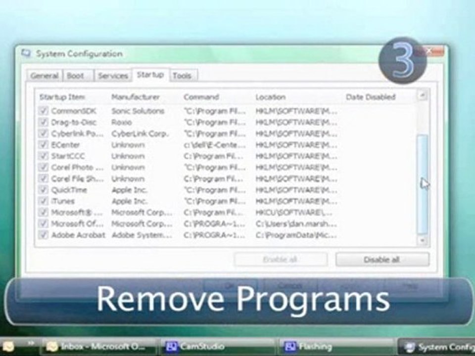 How To Remove Programs From Windows Startup