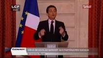 EVENEMENT,Voeux de Nicolas Sarkozy aux partenaires sociaux