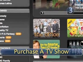 How To Download A TV Show From The Itunes Store If You Have A PC