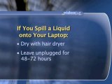 Computer Tips And Tricks : What do I do if I spill a liquid on my keyboard or laptop?