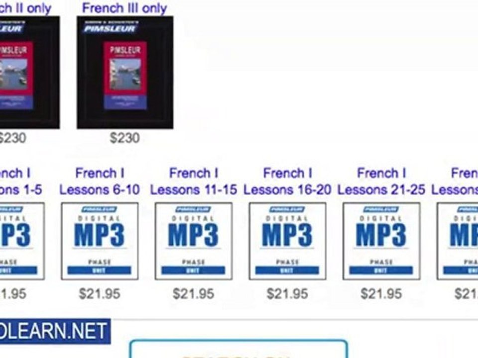 Pimsleur French 1 Review - Learn French