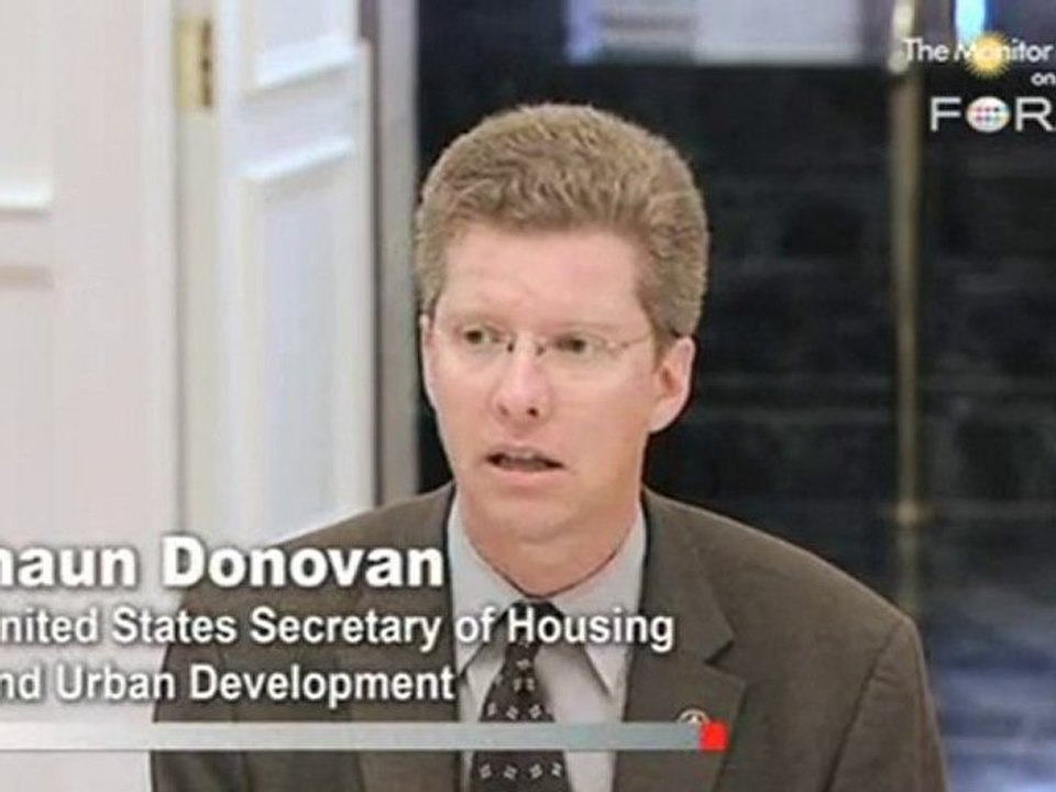 HUD Secretary Donovan: $1B for Areas Hit by Foreclosures