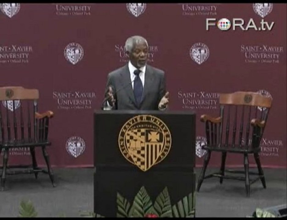 The Iraq War: Kofi Annan on the UN's Difficult Decision