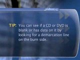 CDs, DVDs And VHS Cassettes : How do I tell the difference between a CD and a DVD?