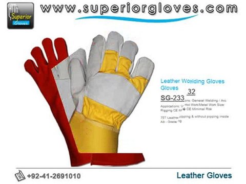 Leather Gloves Pakistan From Superior Gloves