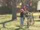 How To Help Your Child Stay Safe Whilst Riding A Bicycle : How can my child stay safe while riding a bicycle?