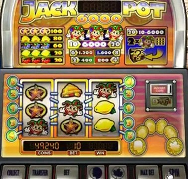 Norsk spilleautomat på nett - Norgesautomaten Jackpot 6000