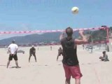 Health Benefits Of Beach Volleyball : What gives you a better workout in beach volleyball-playing doubles or fours?