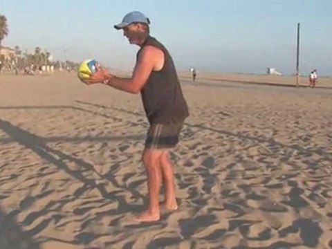 Beach Volleyball Serves : What is a 'sky ball serve'?