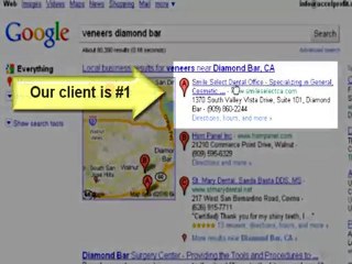 First Page of Google Places for Dentists and Plastic Surgeo