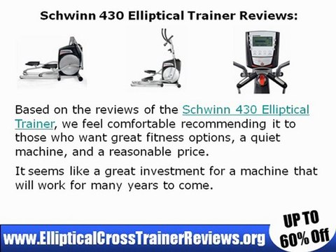 Schwinn 430 Elliptical Trainer