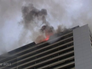 Incendie mortel dans  la Tour du Centenaire à Chambéry