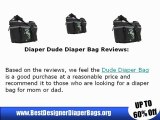 Diaper Dude Black Diaper Bag with Dragon