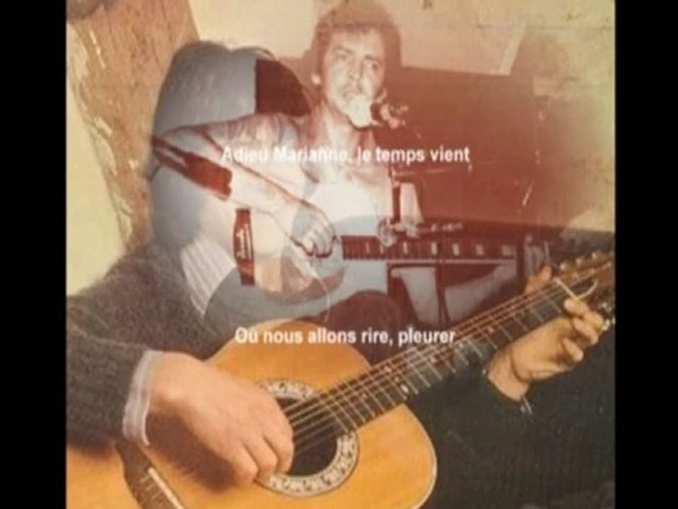 ADIEU MARIANE (So long Mariane)   COHEN  -  CHELON