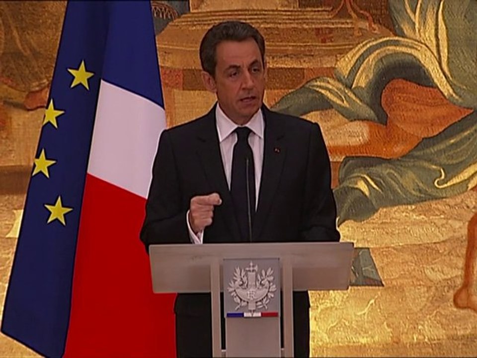 Nicolas Sarkozy dénonce un plan "d'épuration religieuse" au Moyen-Orient