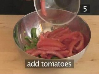 How To Make Grilled Red Mullet With Tomato & Green Bean Salad