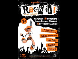 Nyredia - Rock It ! : The Koon, live 10 nov 2010