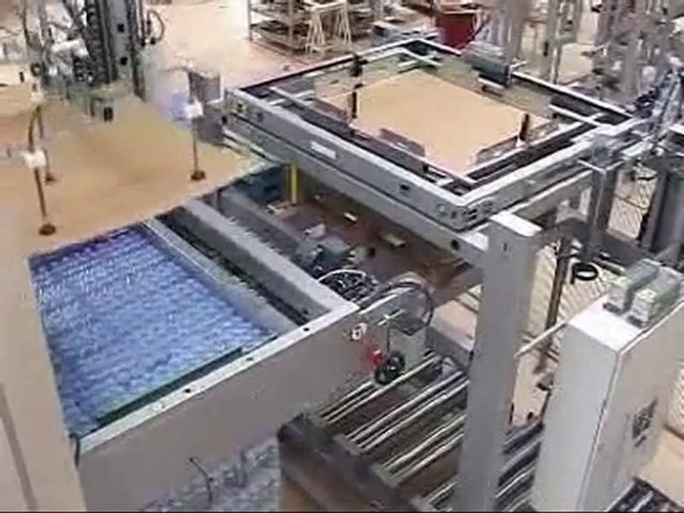 Palettiseur caisses carton et fardeaux 1/2