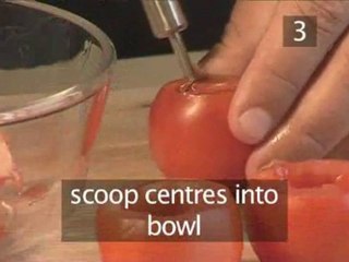 How To Make Stuffed Tomato Canapés