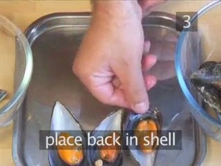 How To Make Steamed Mussel Canapés