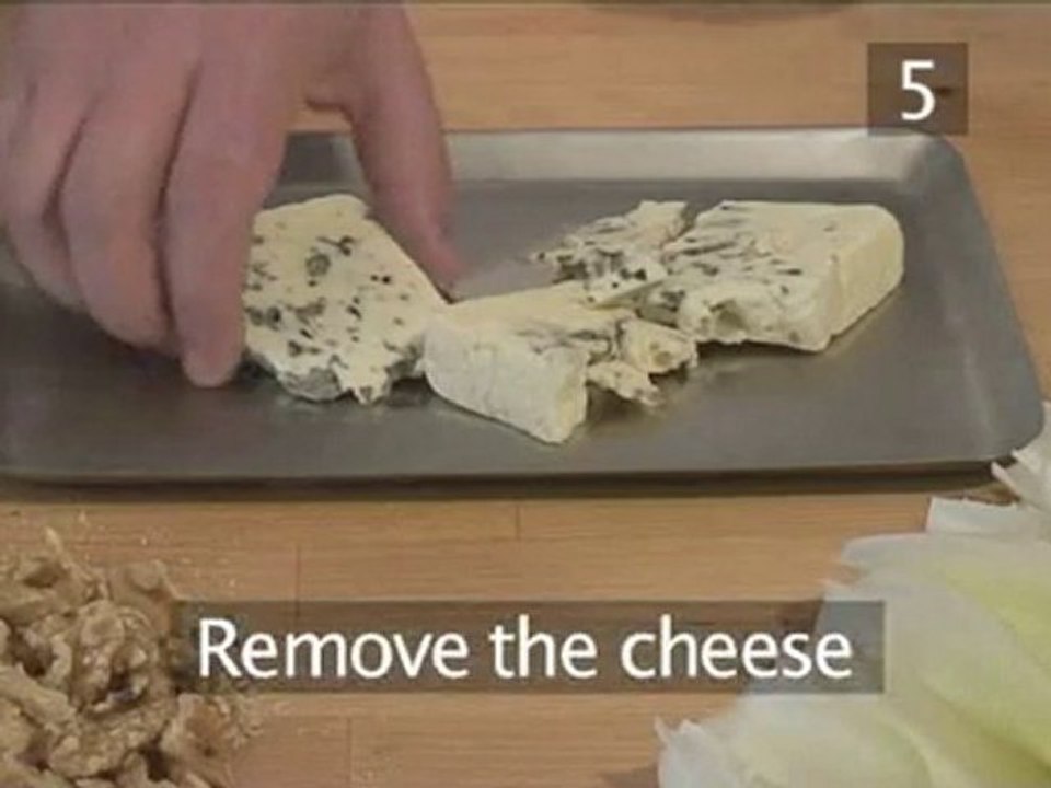 How To Make Endive, Roquefort And Walnut Salad