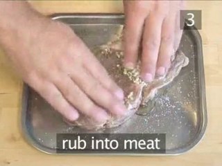 How To Make Barbecued Entrecote With Anchovy Sauce